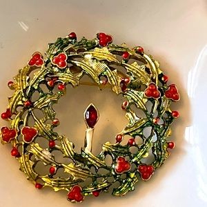 Vintage Xmas wreath